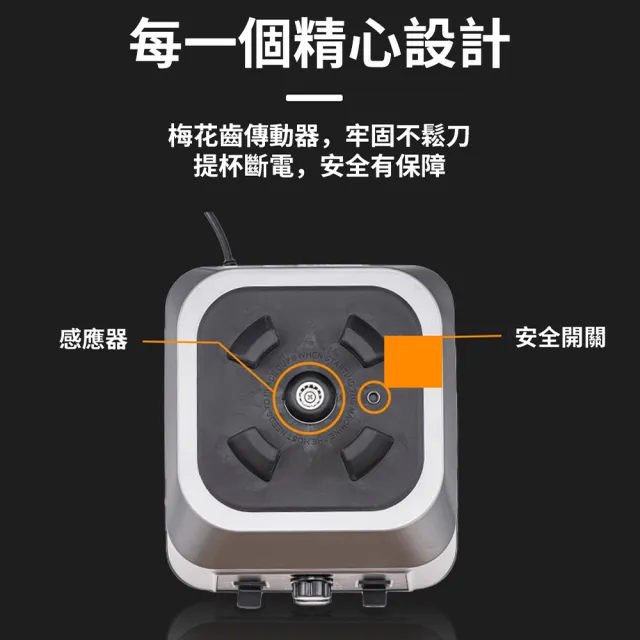 【VWV】破壁機 15L商用 靜音豆漿機 料理機(9檔變速 無刷電機 壽命延長5倍 110V)