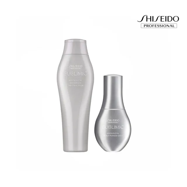 【資生堂專業美髮】活耀未來洗髮豐盈組(洗髮露250ml+小金鋼)
