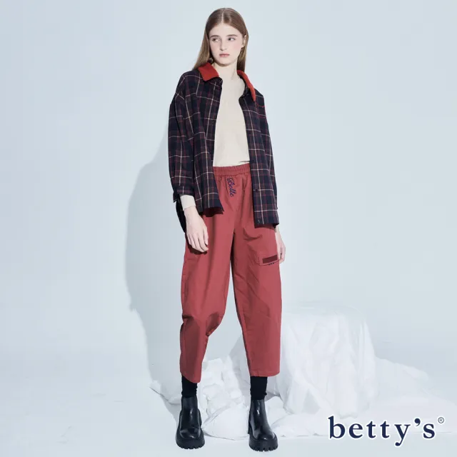 【betty’s 貝蒂思】造型首選鬆緊繭型寬褲(共三色)