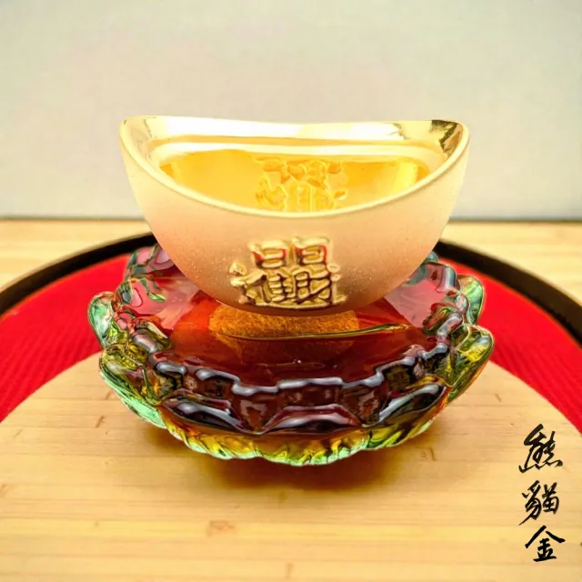 黃金擺飾財源滾滾招財貓1.58錢(黃金擺飾)
