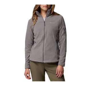 【Columbia 哥倫比亞】女款-刷毛外套-Fast Trek™-灰色(UER60810GY/JF)