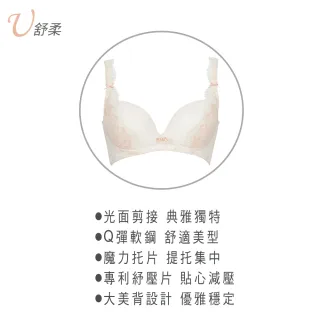 【Swear 思薇爾】買一送一2套組撩波芙花春漾系列B-E罩軟鋼圈涼感蕾絲包覆女內衣(2色各1)