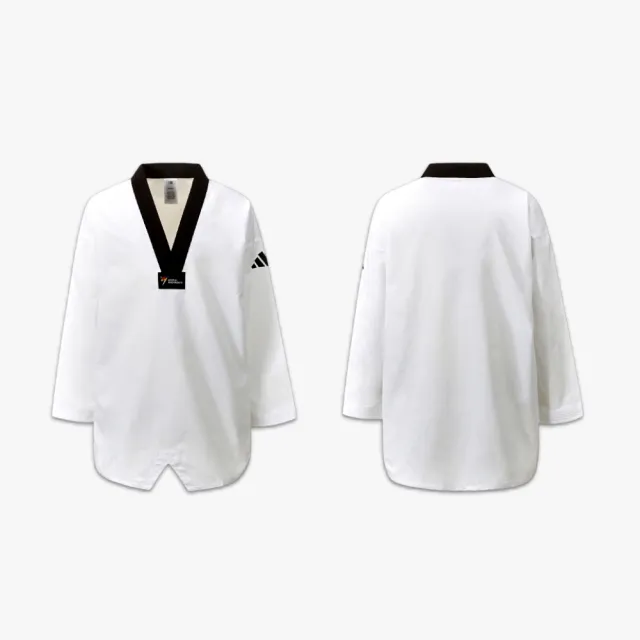 【adidas 愛迪達】WT認證 FIGHTER ECO 跆拳道服(跆拳道 道服)