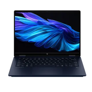 【HP 惠普】14吋Intel Core Ultra 7-258V輕薄筆電(OmniBook X FlipNGAI 14-fm0060TU/32G/1T/W11/藍)