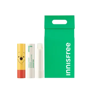 【INNISFREE】官方直營 芥花糖蜜超保溼護唇膏 3.5g(買2送1)