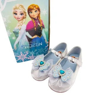 【Disney 迪士尼】MIT迪士尼冰雪奇緣BlingBling娃娃鞋(畢業典禮 娃娃鞋 女童鞋)