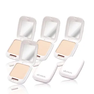 【MILDSKIN 麥德絲肌】淨白隔離礦物粉餅(6入組)