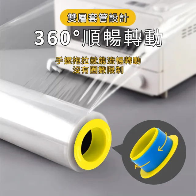 【大匠工具】手動拉膜器 PE膠膜打包器 裹膜器 伸縮膜專用 棧板膜旋轉器 PER75-F(膠膜包材 工業膜 PE旋轉套)