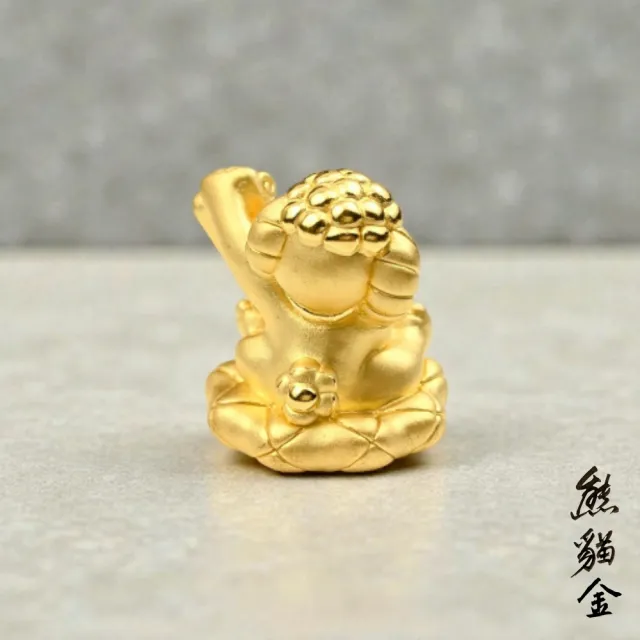 黃金擺飾平安喜洋羊2.47錢(黃金擺飾)