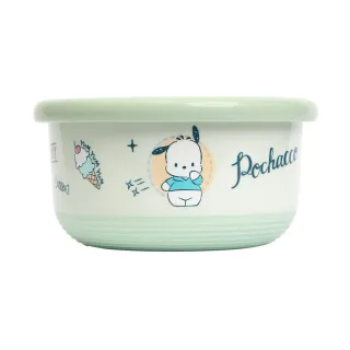 【HOUSUXI 舒希】三麗鷗帕恰狗-不鏽鋼雙層隔熱碗730ml-A3