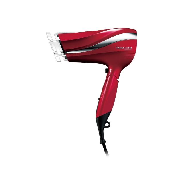 【TESCOM】官方直營 防靜電負離子大風量渦流吹風機 朱丹紅 TID2200TW