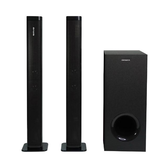 【AIWA 愛華】JBX-S90重低音藍芽聲霸 SoundBar(2.1聲道/分離式/重低音)