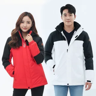 【遊遍天下】男女款GlobeTex防水防風無車縫保暖顯瘦中長版羽絨外套GJ23035(S-5L 大尺碼)