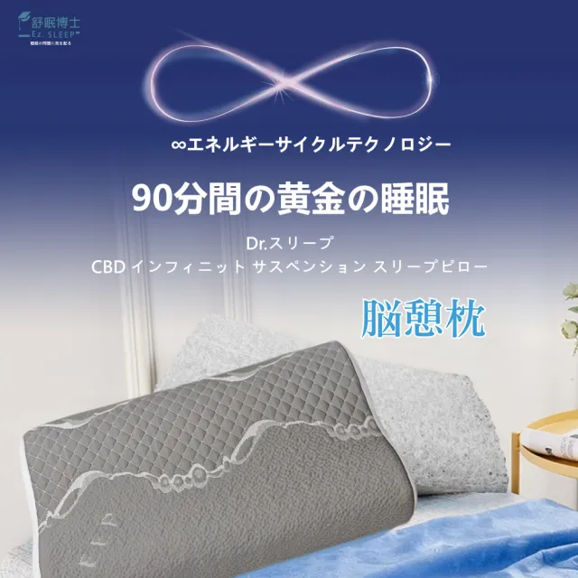 舒眠博士量子科技懸浮腦憩枕超值組