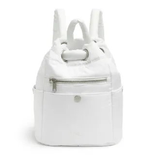 【Mark Gonzales】刺繡小天使迷你 PADDED 後背包-白色