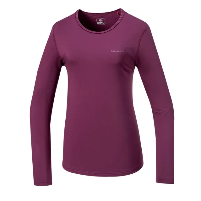 【Mountneer 山林】女Polygiene抗菌保暖衣-S-2L-52K02(保暖/女款/休閒)