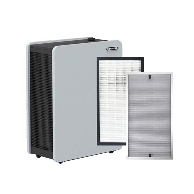 【LUFTRUM瑞際】電漿除菌清淨機BC400+寵物版(電漿除菌智能空氣清淨機BC400/附贈寵物版濾網)