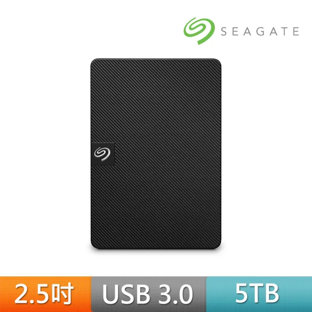 【SEAGATE 希捷】新黑鑽Expansion 5TB USB3.0 2.5吋行動硬碟(STKM5000400)