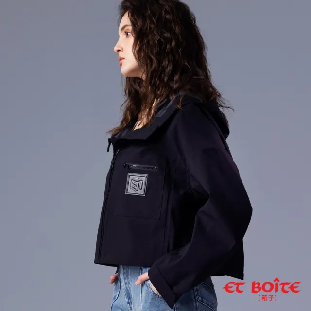 【BLUE WAY】女裝 率性風格連帽防風 外套-ETBOITE箱子