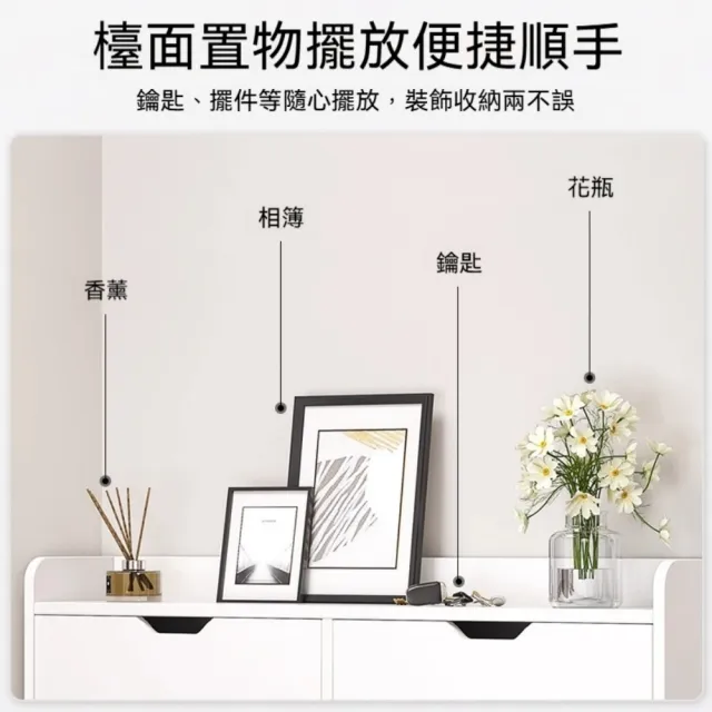 【銘利萊】翻鬥款鞋櫃 家用窄型落地靠牆鞋櫃 收納神器櫃 大容量超薄玄關 簡易鞋櫃(暖白色100*17*115)