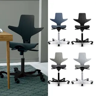 【FLOKK】HAG Capisco Puls 人體工學椅 布面 騎馬椅 辦公椅 工作椅 職人椅 四色任選