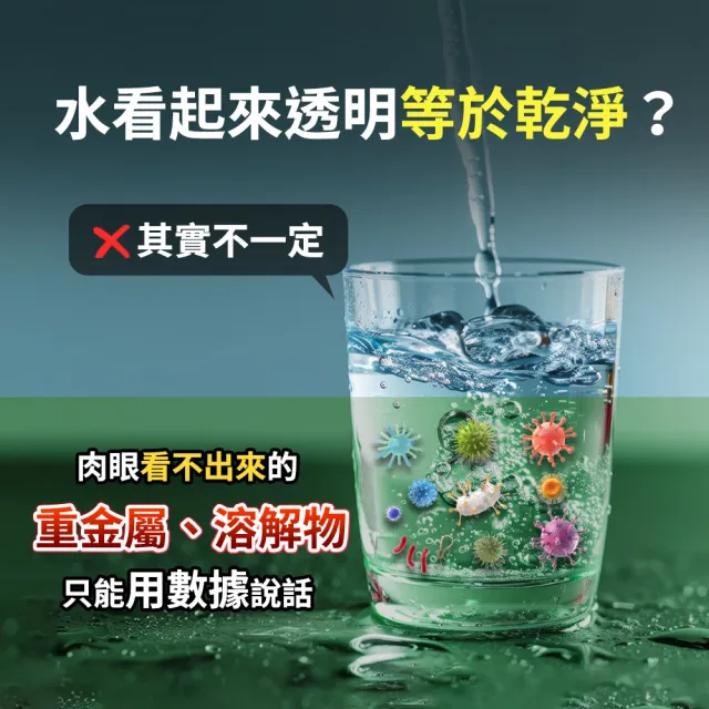 純水TDS檢測水質檢測筆 水質分析重金屬 208-WTS(純水機TDS檢測 電解器檢測儀 水質分析測試包)