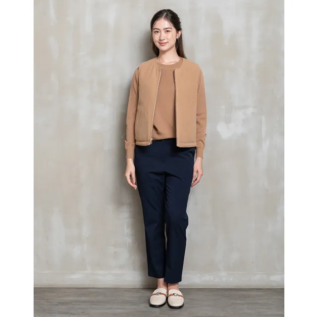 【perng yuh 芃諭名品】輕甜俏感 雙面穿 鋪棉背心(2025 AW Collection|4C秋冬新品上市)