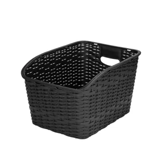 【DIBOTE 迪伯特】自行車仿藤後置物籃 後貨架車籃