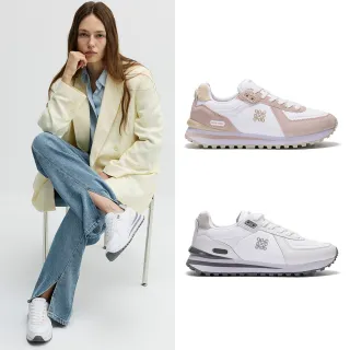 【NINE WEST】真皮超輕量 防潑水休閒鞋 窄楦 B楦-NW10276 運動休閒 厚底 增高(任選)