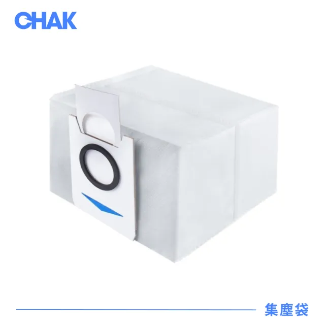 【CHAK】ECOVACS 科沃斯 T10、T10 OMNI、T10 TURBO 副廠配件耗材(主刷×1 邊刷×3組 濾網×3 集塵袋x4)