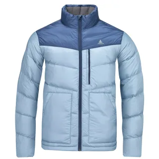 【ATUNAS 歐都納】男款HEAT CORE蓄熱保暖羽絨外套(A1GA2527M深藍/藍/防潑水/防風/休閒/旅遊/百搭款)