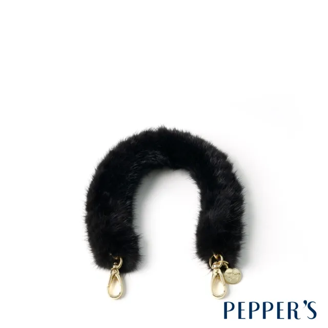 【PEPPER’S】雙11 FLUFFY - 毛茸茸手挽鍊 - 淺駝棕/簡約黑(手挽鍊 毛茸茸)