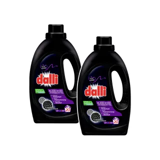 【Dalli德國達麗】深色超濃縮酵素洗衣精1.1Lx2(防褪色/牛仔/黑色衣物)