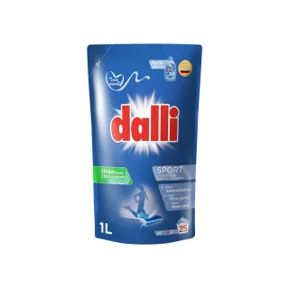 【Dalli德國達麗】機能衣物超濃縮酵素洗衣精補充包1L(除臭除菌/去除汗臭/護纖/運動衣)