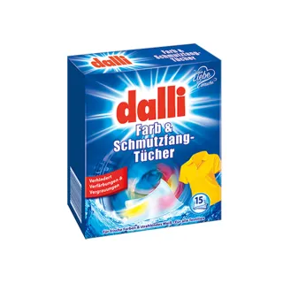 【Dalli】神奇洗衣吸色紙-日常養護15片(吸色片/吸色布/防染色)