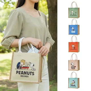 【Kiiwi O！】交換禮物 SNOOPY x Kiiwi O! 聯名款．語錄系列棉麻袋 多款選
