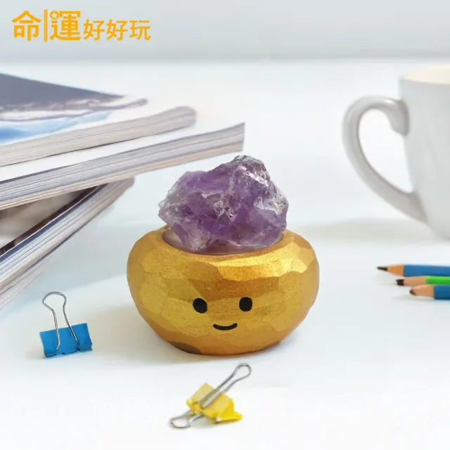 【命運好好玩】湯鎮瑋-招貴紫水晶元寶寶