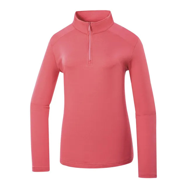 【Mountneer 山林】女Polygiene抗菌保暖衣-S-2L-52P12(磨毛/保暖/上衣)