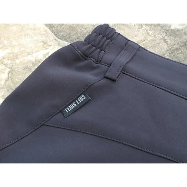 【Mountneer 山林】女輕量防風SOFT SHELL窄管褲-XS-2L-52S10(刷毛/保暖/窄管褲)