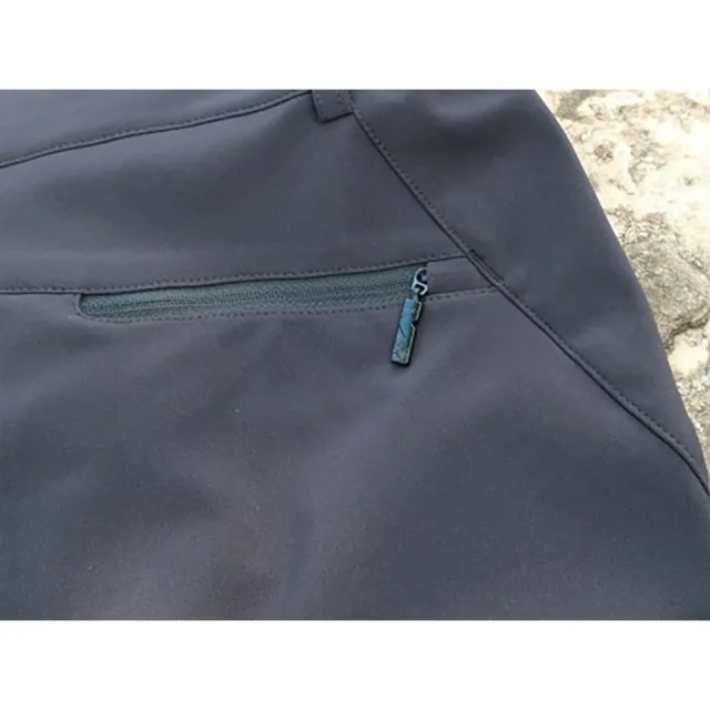 【Mountneer 山林】女輕量防風SOFT SHELL窄管褲-XS-2L-52S10(刷毛/保暖/窄管褲)
