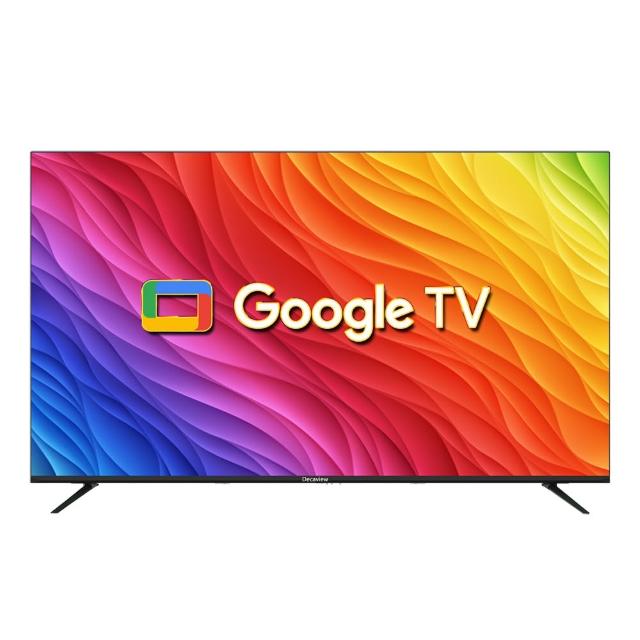 【DECAVIEW】50型 4K QLED Google TV 智慧聯網液晶顯示器(DMG-50GCH)