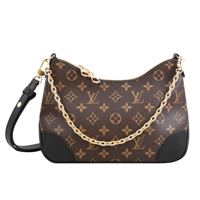 【Louis Vuitton 路易威登】LV M45831 BOULOGNE 經典花紋肩背鍊包斜背包兩用包(現貨)