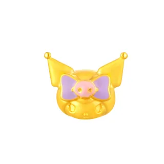 【Just Gold 鎮金店】三麗鷗 酷洛米 Kuromi 狂歡派對 黃金串珠