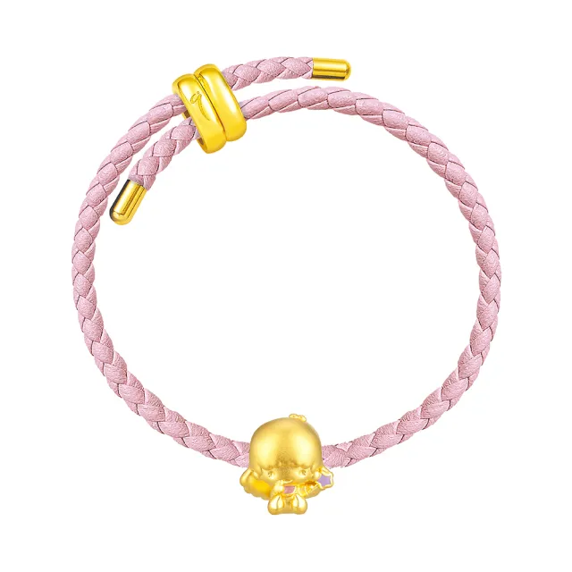 【Just Gold 鎮金店】三麗鷗 奶萌寶寶-Lala 黃金串珠