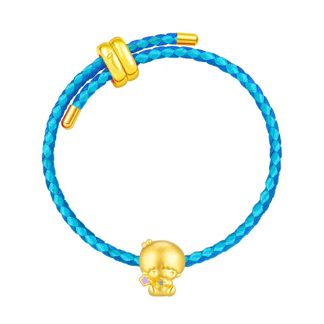 【Just Gold 鎮金店】三麗鷗 奶萌寶寶-Kiki 黃金串珠