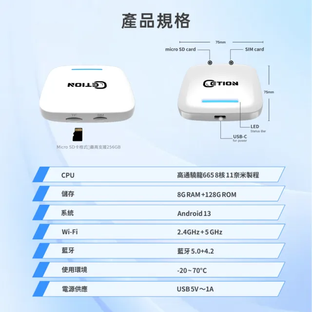 【ETION】ONE Plus BMW & Mini無線carplay車系專用安卓機 高通8+128 CarPlay Ai Box 多媒體影音盒 車機