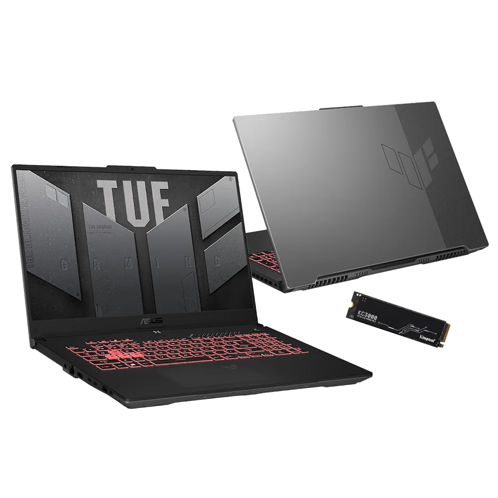 【ASUS】升級2TB組★17.3吋R7 RTX4050電競筆電(FA707NUR-0022B7435HS/R7-7435HS/16G/512G/W11)