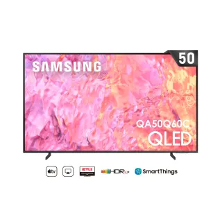 【SAMSUNG 三星】50型4K QLED智慧連網 液晶顯示器 壁掛安裝 50Q60C(QA50Q60CAXXZW)