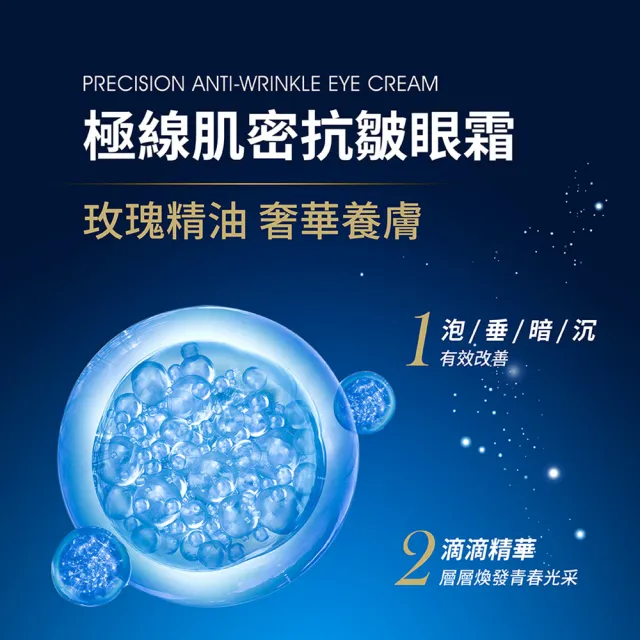 【台鹽生技】極線肌密抗皺眼霜(15mlx5罐)