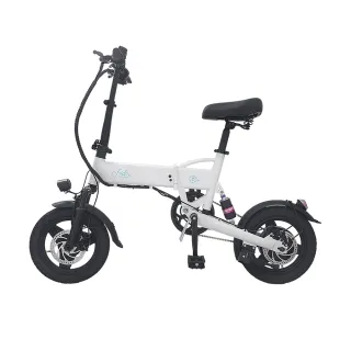 【FIIDO】F1-MAX電動輔助腳踏車 升級款防盜遙控+前後避震 電池可抽拔(電動車 自行車 折疊車)